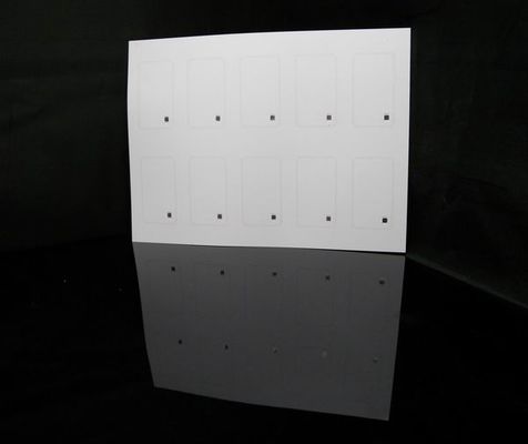 Προσαρμοσμένο PETG / PVC RFID Inlay 125 KHz LF και 13.56 Mhz HF Δραστηριακή συχνότητα