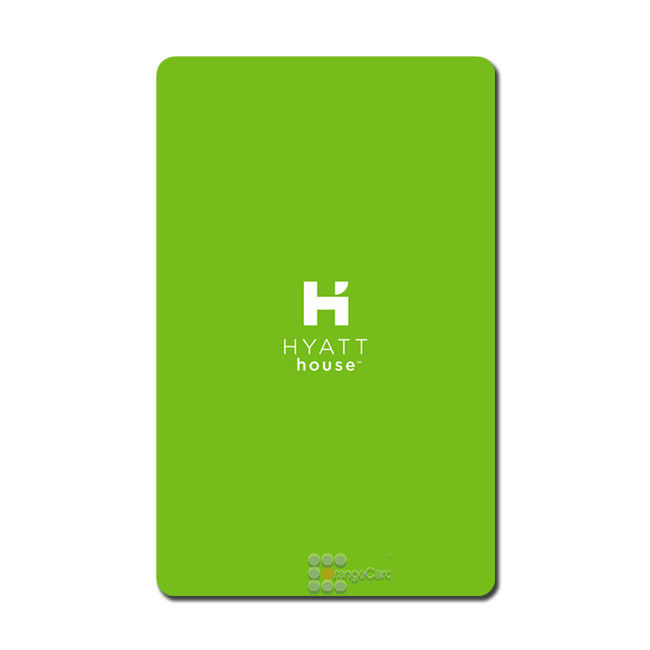 PVC Smart Magnetic Hotel RFID Key Cards 0.8-0.9mm Thick For Access Control