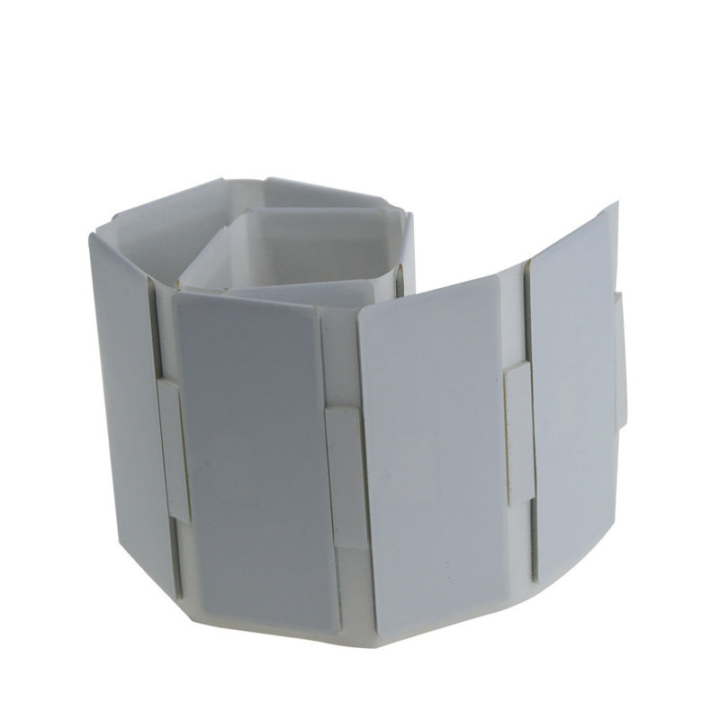 868MHz Printable UHF Anti Metal Tag Customized Size Passive RFID PET Labels