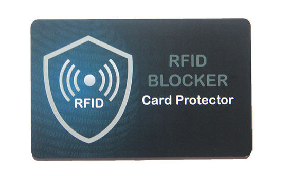 Αντικλεπτική κάρτα RFID PVC 85.5x54mm Παθητικός τύπος Προσαρμοσμένο χρώμα
