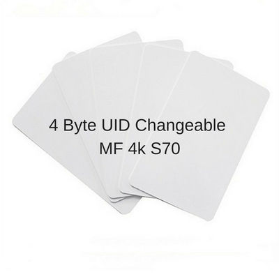 ISO14443A Uid Αντικατάστατη RFID έξυπνη κάρτα 13.56mhz PVC κάρτα ελέγχου πρόσβασης