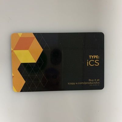 OEM 13.56MHZ UID Αντικατάστατη RFID έξυπνη κάρτα 0,8mm πάχος με 4k byte chip