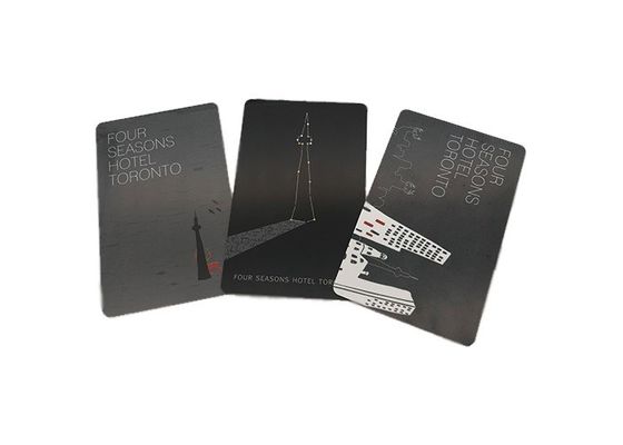 Προσαρμοσμένα πλαστικά RFID κλειδιά ξενοδοχείων κενές κάρτες ταυτότητας πόρτες πρόσβασης 0,8mm-0,9mm πάχος