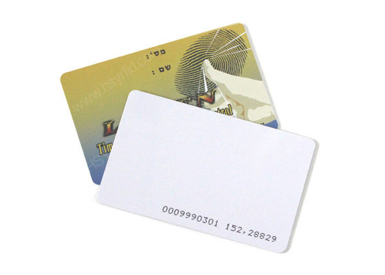 Έξυπνες κάρτες κλειδιών RFID 13.56MHz πλαστικές κάρτες κλειδιών 320byte μνήμη