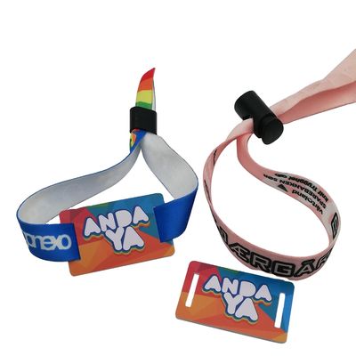 Μία φορά Χρήση Ασύνδετο NFC RFID βραχιόλι RFID βραχιόλι Ετικέτα Αδιάβροχο