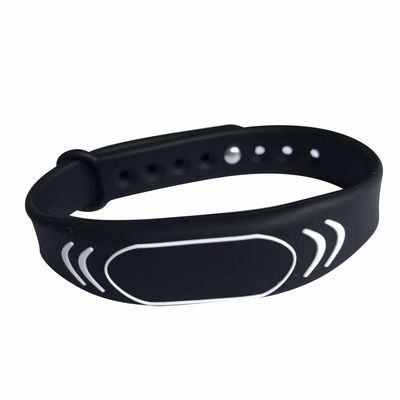 OEM Smart Silicone NFC RFID χειροπέδες ελέγχου πρόσβασης 13.56MHZ για εκδηλώσεις φεστιβάλ