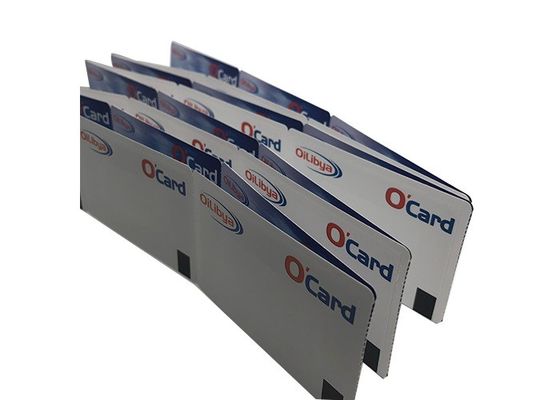Προσαρμοσμένο εκτυπώσιμο θερμικό χαρτί NFC RFID εισιτήριο 13.56MHZ Φαν Fold