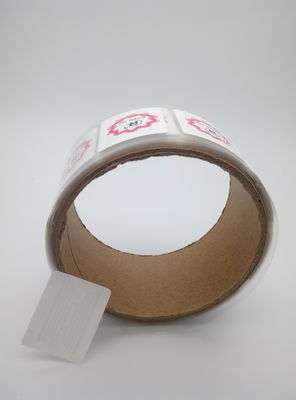 31x25mm Ασφάλεια εύθραυστο χαρτί RFID αυτοκόλλητο ISO14443A Μακροδιάστημα RFID ετικέτες