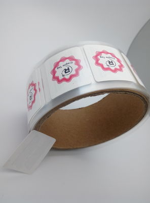 31x25mm Ασφάλεια εύθραυστο χαρτί RFID αυτοκόλλητο ISO14443A Μακροδιάστημα RFID ετικέτες