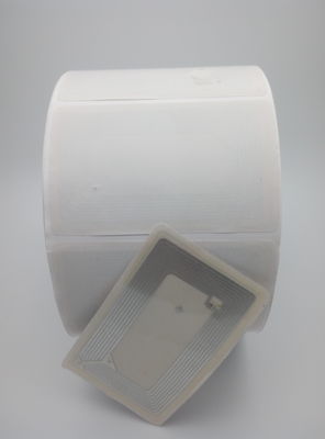 Χάρτης σε κενό Μικρό αυτοκόλλητο RFID 25x25mm TI-2K TI2048 HF Πρωτόκολλο ISO15693