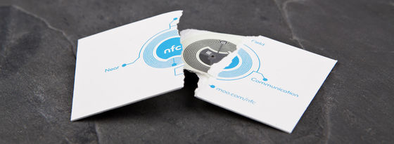 13.56MHz HF NFC Sticker Tag 35x35mm 50x50mm Για τη διαχείριση της αλυσίδας εφοδιασμού