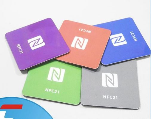 HF 13,56MHz NFC Ηλεκτρονική ετικέτα NFC 213 αυτοκόλλητο Προσαρμοσμένο λογότυπο
