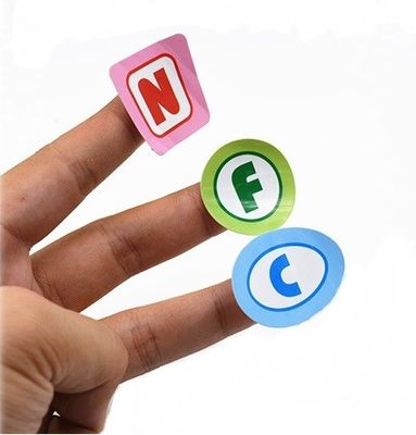 OEM Εκτυπώσιμο χαρτί Προγραμματιζόμενο NFC Ετικέτα Ετικέτα ISO14443A Για Τηλέφωνο