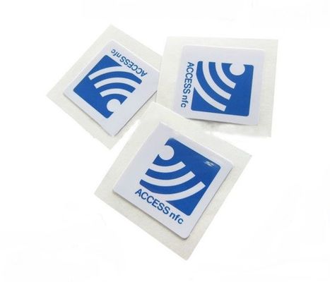 OEM Εκτυπώσιμο χαρτί Προγραμματιζόμενο NFC Ετικέτα Ετικέτα ISO14443A Για Τηλέφωνο