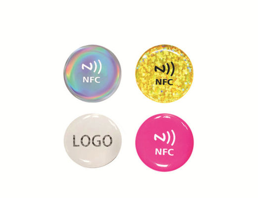 Ετικέτες ετικέτας PET PVC Micro NFC Epoxy ISO14443A Σε δραστηριότητα προώθησης της εμπορίας