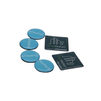 424 DNA NFC Εποξικές ετικέτες Εκτύπωση αυτοκόλλητων για τηλεφωνικές εφαρμογές και σύστημα πιστότητας