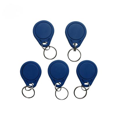 Υλικό ABS 13,56 Mhz RFID Key Fob Tag HF RFID Keyfob για τη διαχείριση αλυσίδας
