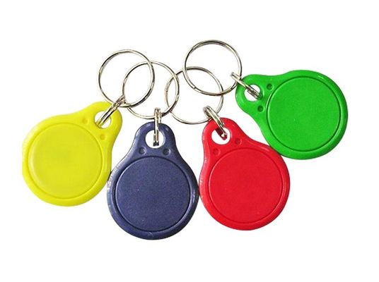 Υλικό ABS 13,56 Mhz RFID Key Fob Tag HF RFID Keyfob για τη διαχείριση αλυσίδας