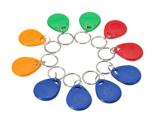 ABS TK4100 Chip RFID Key Fob Tag Passive 125KHZ Για σύστημα ελέγχου πρόσβασης