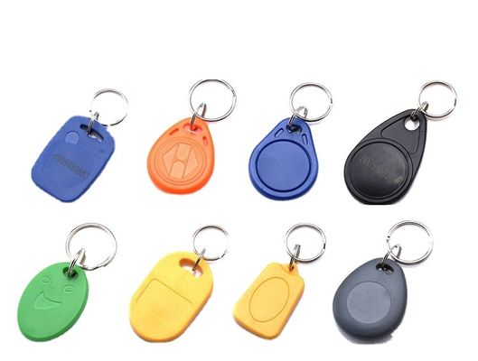 Χάλκινη κεραία NFC RFID Keychain Αδιάβροχο 125khz RFID Fob Tags