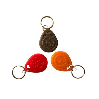 Χάλκινη κεραία NFC RFID Keychain Αδιάβροχο 125khz RFID Fob Tags