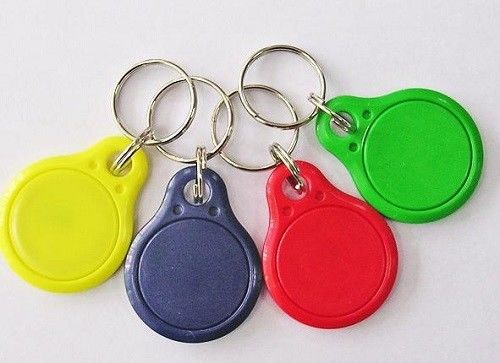 Έξυπνο ABS 13,56 Mhz RFID Key Fob Balnk ή εκτύπωση λέιζερ για έλεγχο πρόσβασης