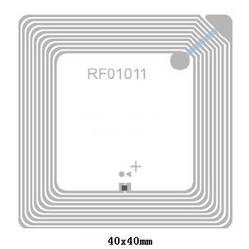 D25mm ξηρό ή υγρό HF RFID Inlay Tag 13.56MHz ISO 14443A Classic ((R) 1K