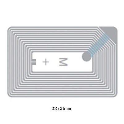 0.2-0.8mm πάχος UHF RFID Wet Inlay Tag Διαφορετικά μεγέθη Διατίθενται OEM