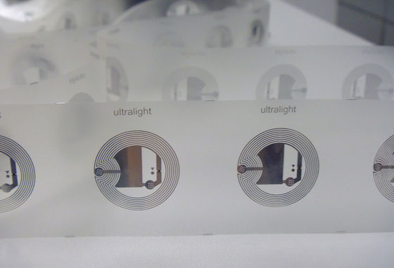 13.56MHZ UHF Wet Inlay RFID Tag Dia 25mm για χαρτιά / κλειδιά / βραχιόλια
