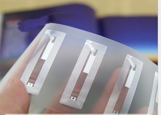 45x76mm HF RFID Inlay PET υλικό 13,56MHZ συχνότητα χαραγμένη κεραία