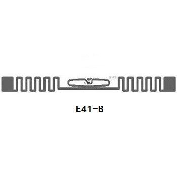 95x8mm ξηρό UHF RFID ενσωμάτωση 0.2mm - 0.8mm πάχος αυτοκόλλητο ετικέτα ενσωμάτωση για ταυτότητα