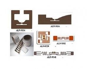 95x8mm ξηρό UHF RFID ενσωμάτωση 0.2mm - 0.8mm πάχος αυτοκόλλητο ετικέτα ενσωμάτωση για ταυτότητα