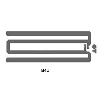 860 - 960MHz ξηρό / υγρό UHF RFID Inlay 0.2-0.8mm πάχος με Impinji Monza 4 chip