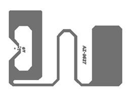 AZ 9627 UHF Inlay / Wet Inlay με Aliens H3 τσιπ, 30mm*45mm, Higgs-3