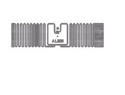 Έξυπνο 9.5x70mm μεγέθους θραύσης UHF RFID Inlay με λογότυπο της εταιρείας Alien H3 Chip