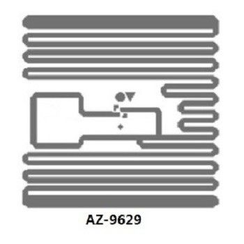 Καθαρό υγρό RFID UHF Inlay 960MHz Πρωτόκολλο ISO/IEC 18000-6C Ultra High Frequency Inlay