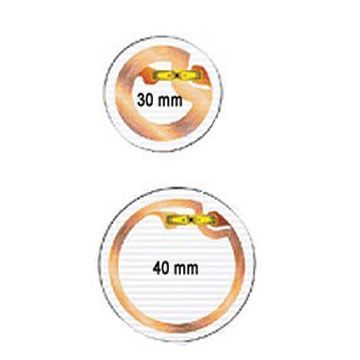 13.56MHz Συχνότητα HF RFID Smart Tags Στρογγυλή πολλαπλή ανίχνευση Συμμόρφωση SLI