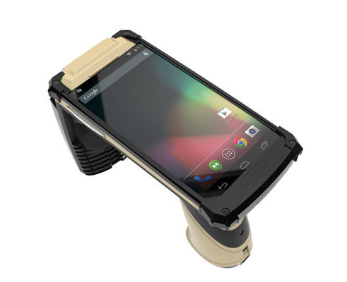 Χειροκίνητος αναγνώστης κάρτας RFID IP68 Android 6.0 UHF RFID Reader 6000mAh